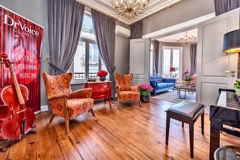 DrVoice Istanbul Clinic salon view